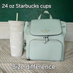 Kate Spade Medium Pastel Mint Leather